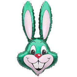 Foliowy balon zielony w...