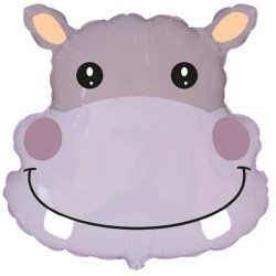 Foliowy balon szary w...