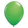 Foliowy balon zielony, 5"- 13 cm / 100 szt.