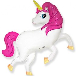 Foliowy balon różowy w...