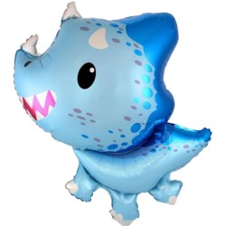 Foliowy balon niebieski w...