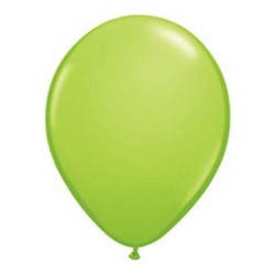 Foliowy balon zielony, 5"- 13 cm / 100 szt.