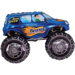 Foliowy balon niebieski w...