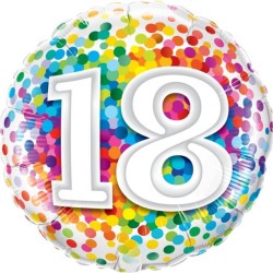 Foliowy balon kolorowy z...