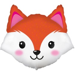 Foliowy balon czerwony w...