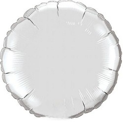 Foliowy srebrny Balon...