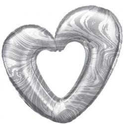 Srebrny Balon foliowy 42"...
