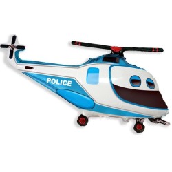 Foliowy balon niebieski w...