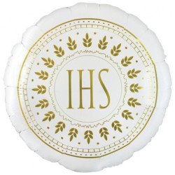 Biały okrągły Balon foliowy...