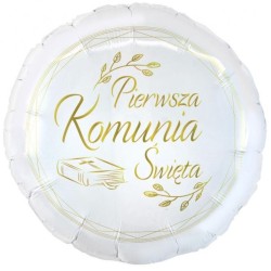 Biały Balon foliowy...