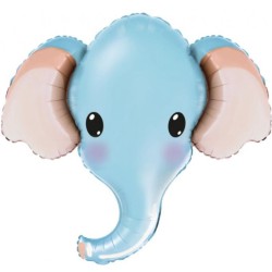 Foliowy balon niebieski w...