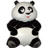 Foliowy balon czarno-biały w kształcie "Pandy" 24" - 61 cm. 1 szt.