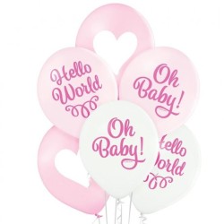 Lateksowe białe i różowe...