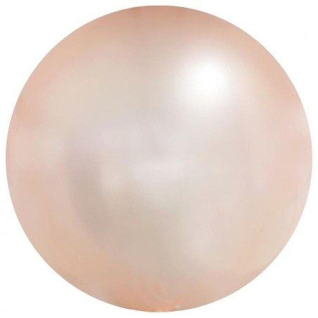 Foliowy balon różowo-złoty w kształcie Kuli 18" - 46 cm. 1 szt.