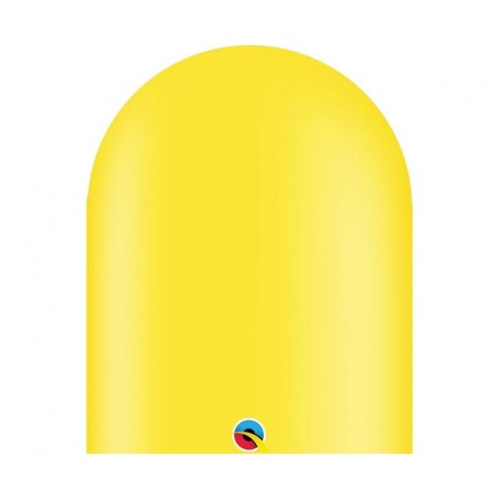 Balon QL modelina 646, pastel żółty / 50 szt.