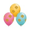 Lateksowe Balony kolorowe z nadru. Sea Shell 11" - 28 cm / 25 szt.