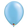 Klasyczne lateksowe Balony  QL 11", metalik niebieski / 25 szt. 28 cm.