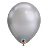 Klasyczne lateksowe Balony QL 11", chrom srebrny / 100 szt. 11"
