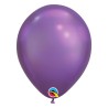 Klasyczne lateksowe Balony QL 11", chrom fioletowy / 100 szt. 11"