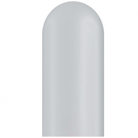 Balony do modelowania QL 350, pastel szary / 100 szt. 13 cm.