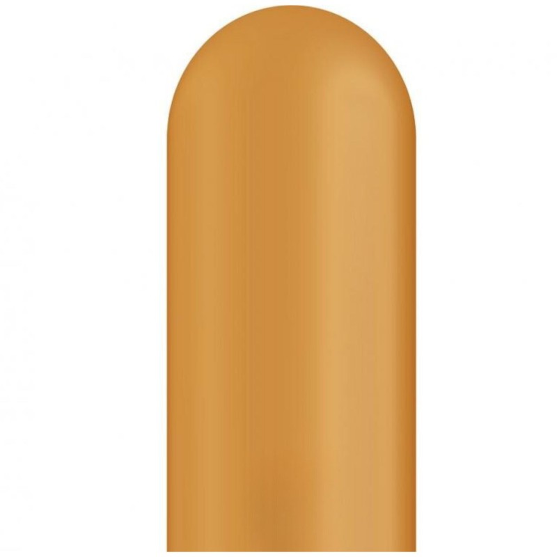 Balony do modelowania QL 350, pastel j. brązowy / 100 szt.