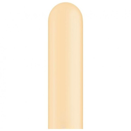 Balony do modelowania QL 260, pastel cielisty / 100 szt.