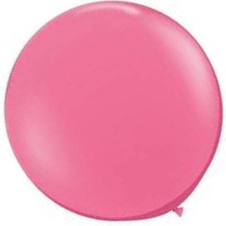 Lateksowe okrągłe Balony QL 36", pastel różowy / 2 szt.