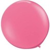 Lateksowe okrągłe Balony QL 36", pastel różowy / 2 szt.