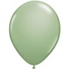 Klasyczne lateksowe Balony 11" QL RND Zielony / 100szt. 28 cm.