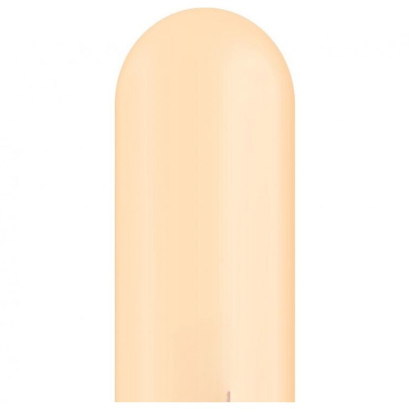 Balony do modelowania QL 350, pastel cielisty / 100 szt.