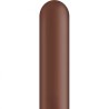 Lateksowy balon brązowy modelina 55" - 140 cm. 100 szt.