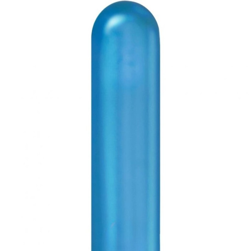 Lateksowy balon niebieski modelina 55" - 140 cm. 100 szt.
