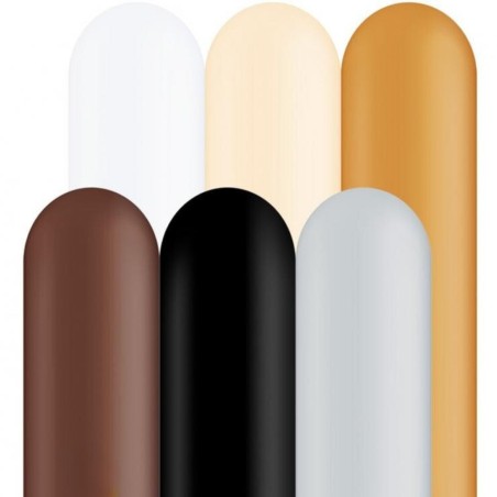 Lateksowy balon kolorowe modelina 55" - 140 cm. 100 szt.