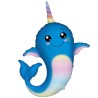 Kolorowy Balon foliowy 14 cali FX - Narwal 1 szt.