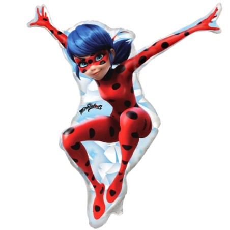 Kolorowy  Balon foliowy 24" FX - "Miraculum" 1 szt. 60 cm.