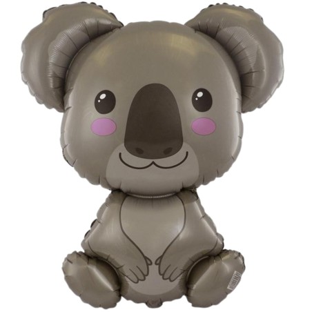 Kolorowy Balon foliowy 24 cale FX - Koala 1 szt. 60 cm.