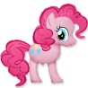Foliowy balon różowy w kształcie kucyka Pinkie Pie  24" - 61 cm. 1 szt.