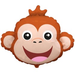 Foliowy balon brązowy w...