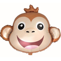 Foliowy balon brązowy w...