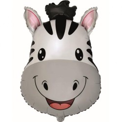 Foliowy balon biało-czarny...