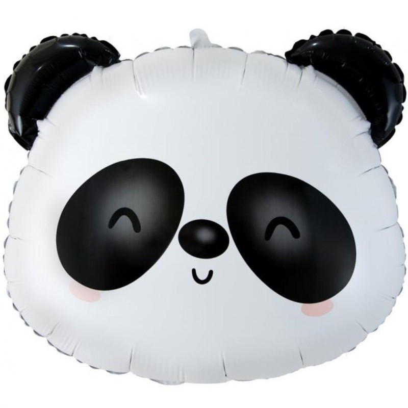 Kolorowy Balon foliowy Panda, 43x37 cm (głowa) 1 szt.