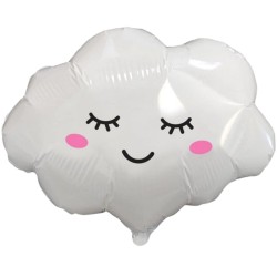 Foliowy balon biały w...