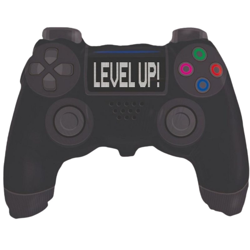 Kolorowy Balon foliowy 24" FX - Pad, pakowany 1 szt. dla fana gier!