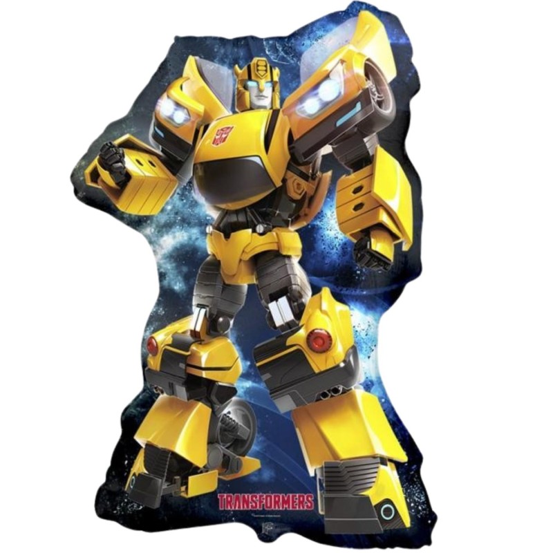 Kolorowy Balon foliowy 24 cale FX - Transformers - Bumblebee, pakowany 1 szt.