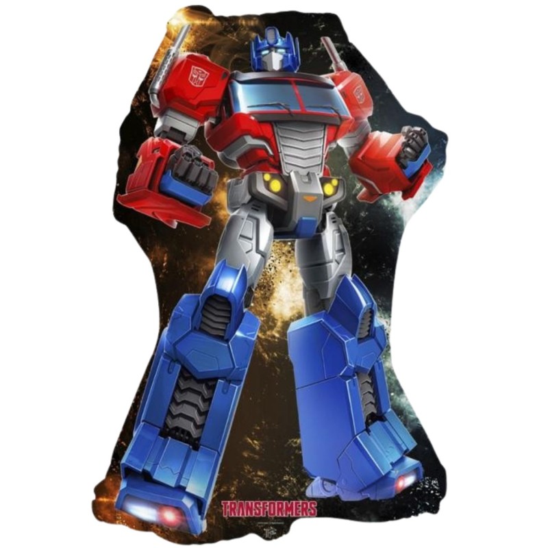 Kolorowy Balon foliowy 24 cale FX - Transformers - Optimus, pakowany 1 szt.