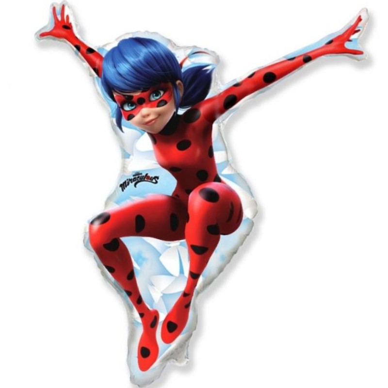 Kolorowy Balon foliowy 24" FX - "Miraculum", pakowany 1 szt.