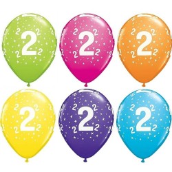 Lateksowe kolorowe balony...