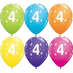 Lateksowe kolorowe balony...