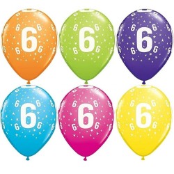 Lateksowe kolorowe balony...