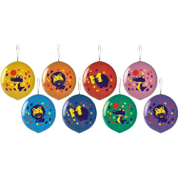 Lateksowe kolorowe balony...